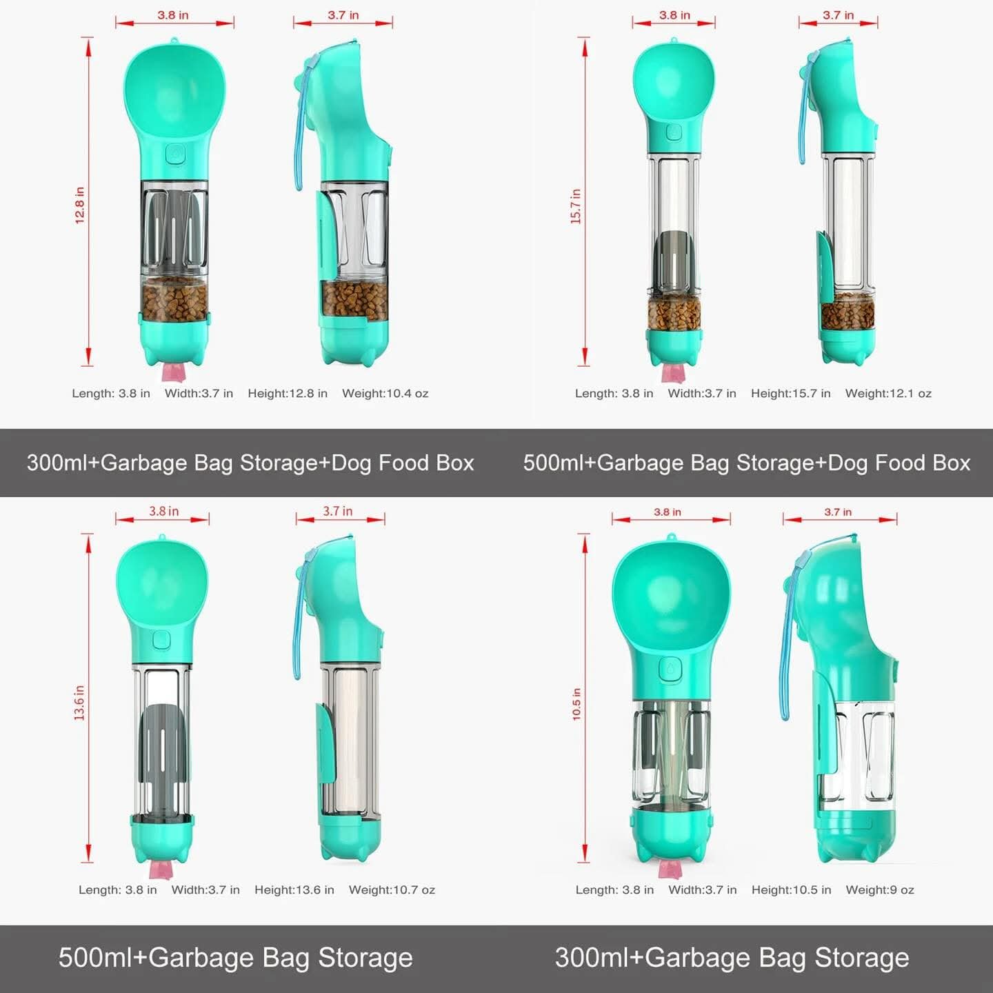 便攜式多功能狗狗水瓶 - Image 3